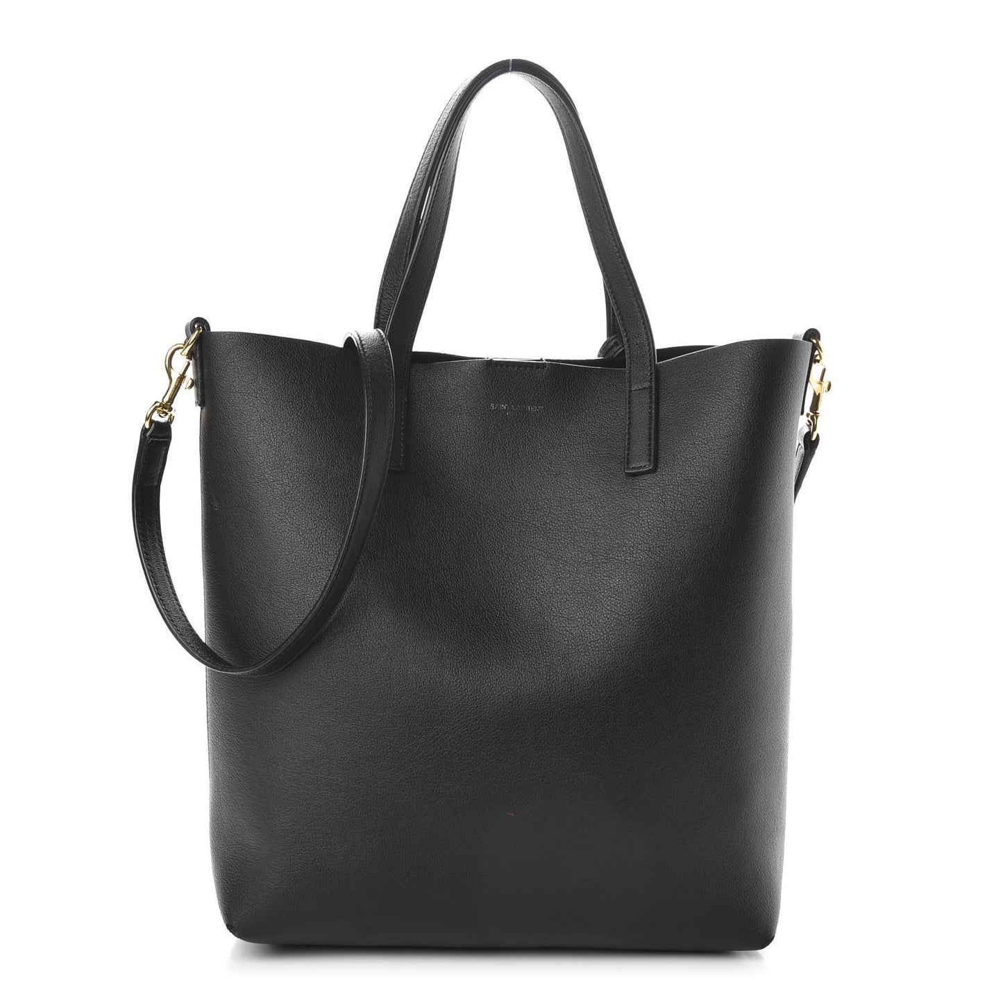Calfskin Toy Shopping Tote Black