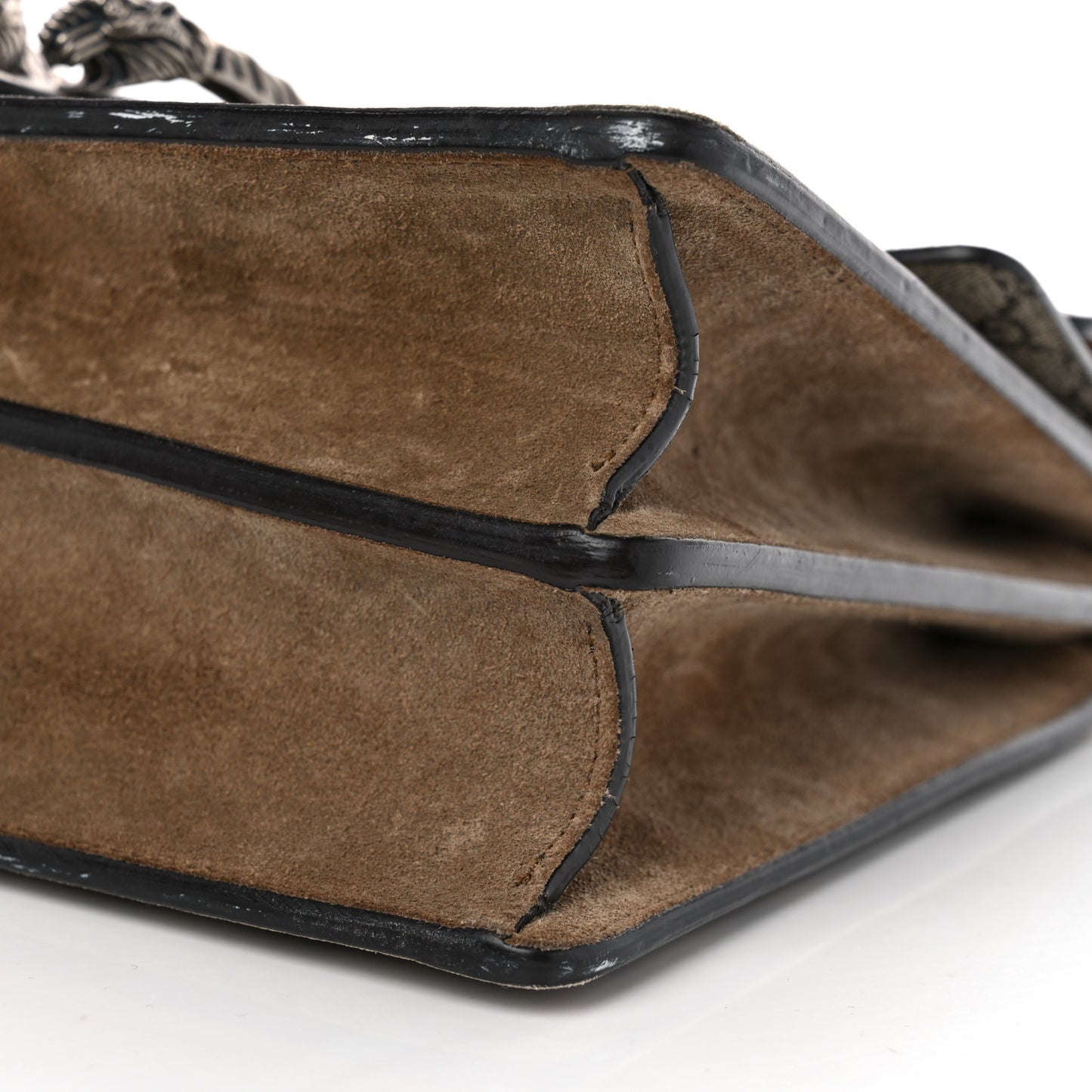 GG Supreme Monogram Medium Dionysus Shoulder Bag Taupe
