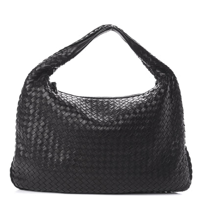 Bottega Veneta Nappa Intrecciato Large Veneta Hobo Black 1 of 8