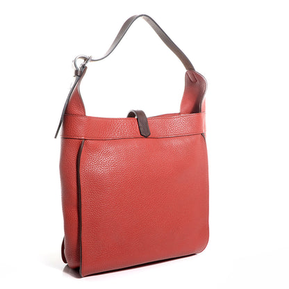 Hermes Taurillon Clemence Marwari PM Rouge Venetian 4 of 11