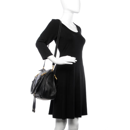 Chloe Calfskin Medium Marcie Satchel Black 2 of 7