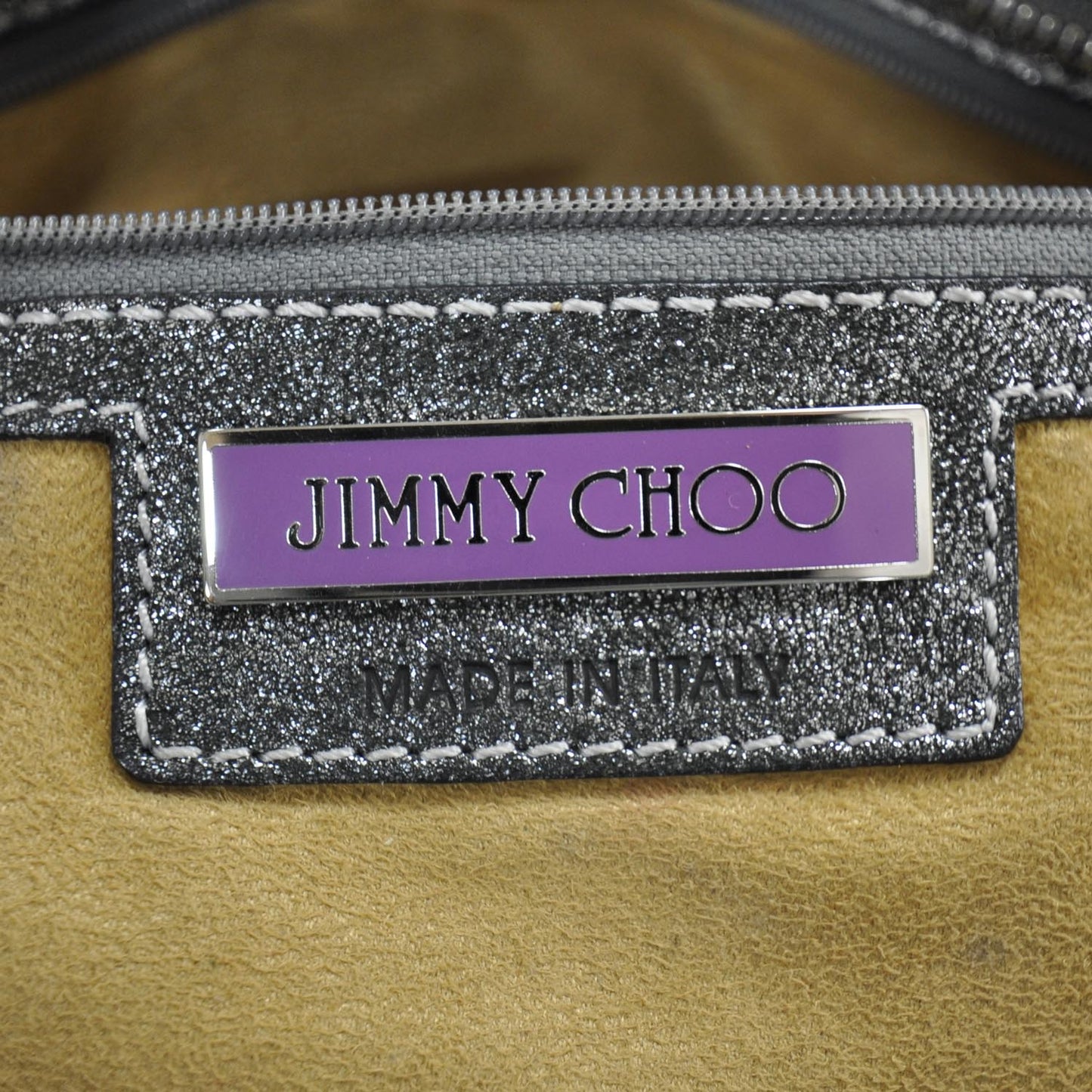 Leather Convertible Rio Oversized Clutch Metallic