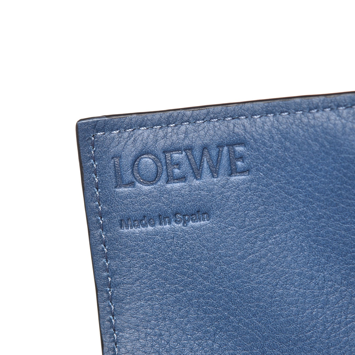 Loewe Pebbled Calfskin Chain Wallet Light Caramel Pecan 6 of 10