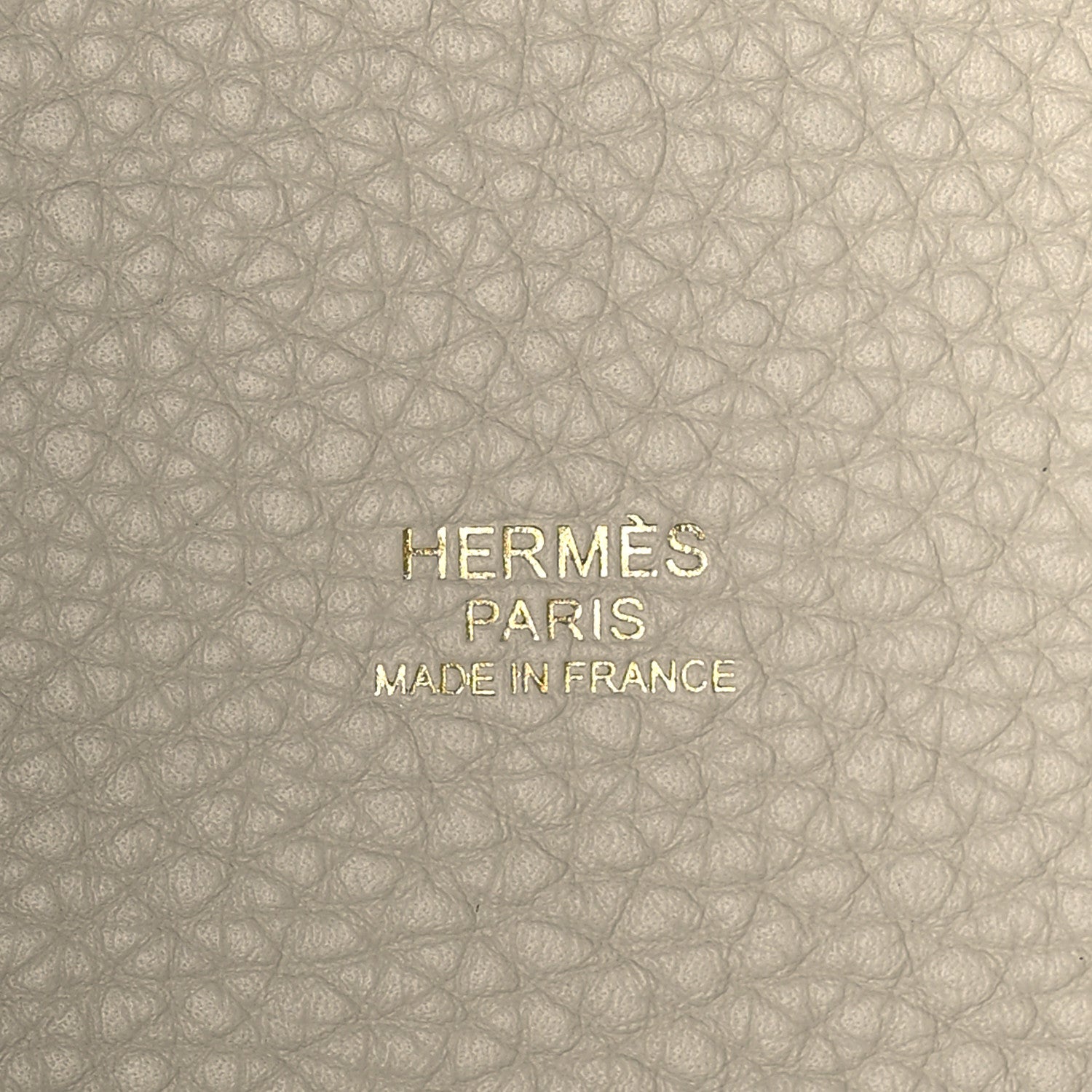 Hermes Taurillon Clemence Picotin Lock 22 MM Beton 6 of 10