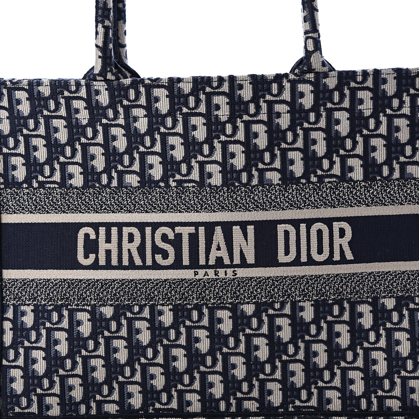 Oblique Medium Book Tote Blue Multicolor