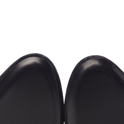 Louis Vuitton Suede Monogram Uniformes Cap Toe Chelsea 75mm Ankle Boots 38.5 Black 13 of 13