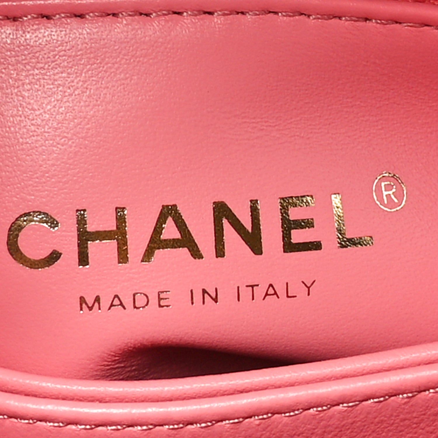 Chanel Caviar Quilted Mini Coco Handle Flap Coral 6 of 11