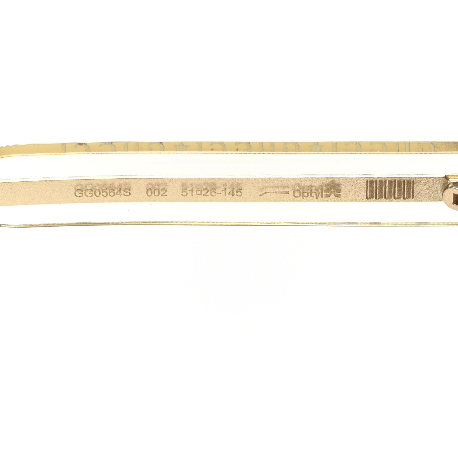 Gucci Acetate Crystal Square Sunglasses GG0564S Tortoise 5 of 8