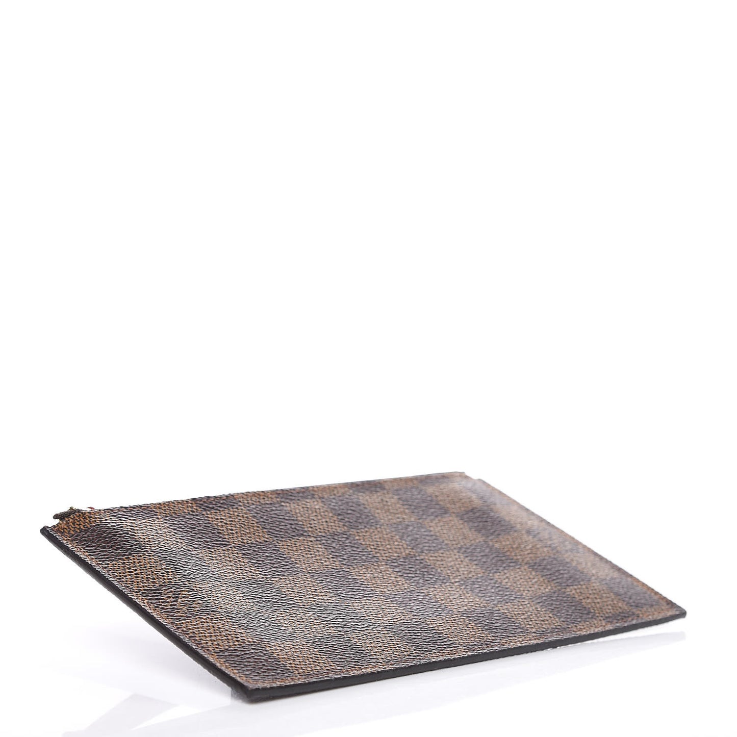 Damier Ebene Felicie Chain Wallet Zippered Insert