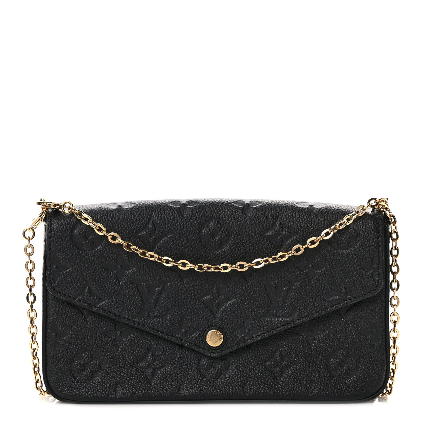 Empreinte Pochette Felicie Chain Wallet Black
