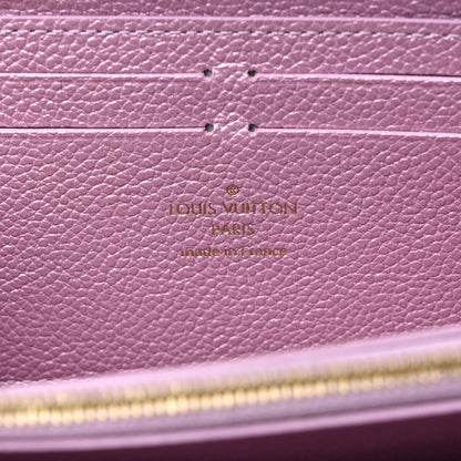 Louis Vuitton Metallic Empreinte Clemence Wallet Pearly Lilac 6 of 10
