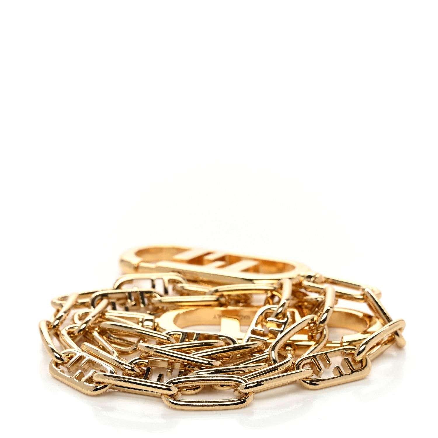 Fendi Metal O'Lock Gold 2 of 4