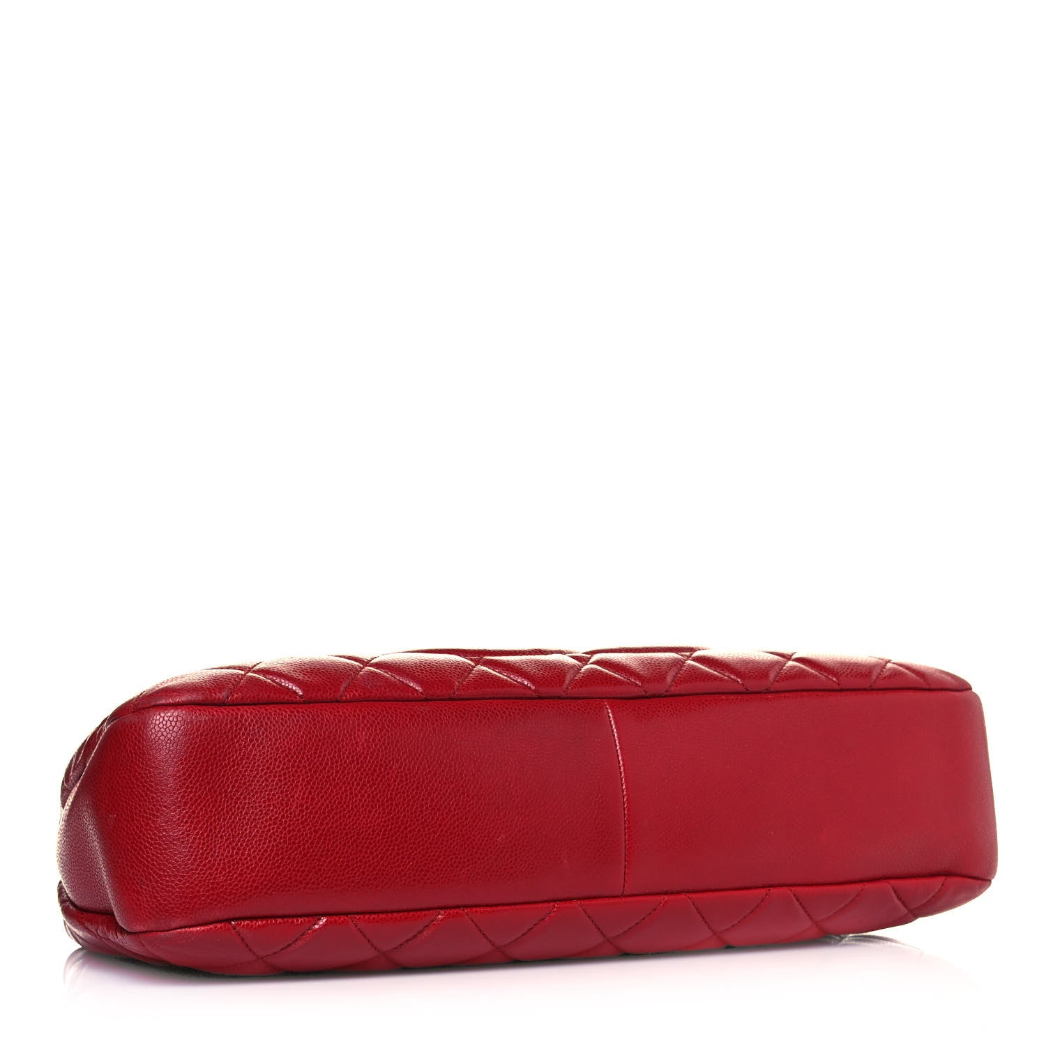 Chanel Caviar Quilted Timeless CC Soft Tote Red 3 of 11