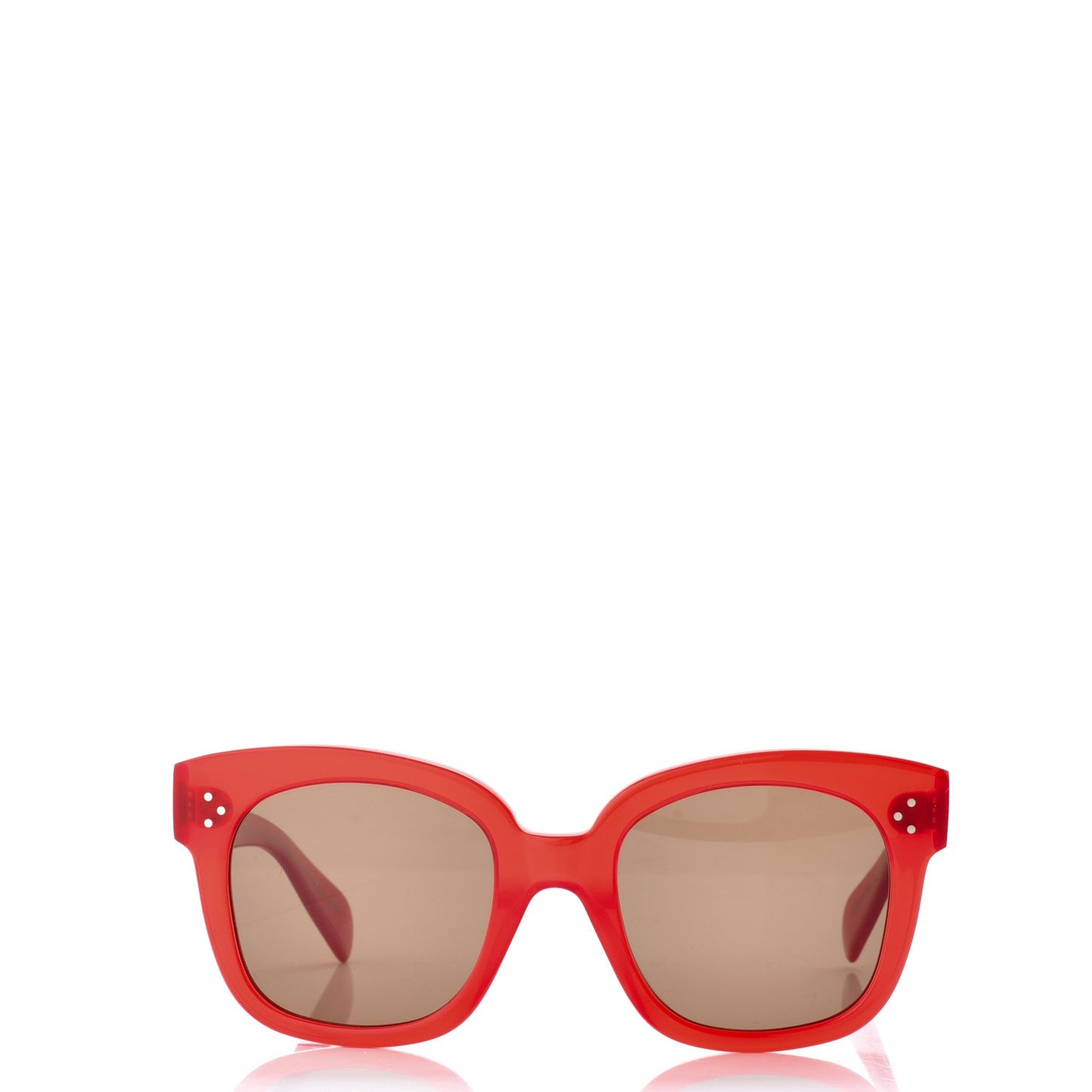 Square Sunglasses CL40002U Milky Red