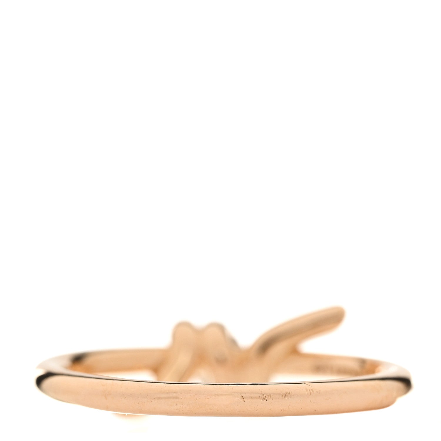 Tiffany 18K Rose Gold Knot Ring 52 6 3 of 5