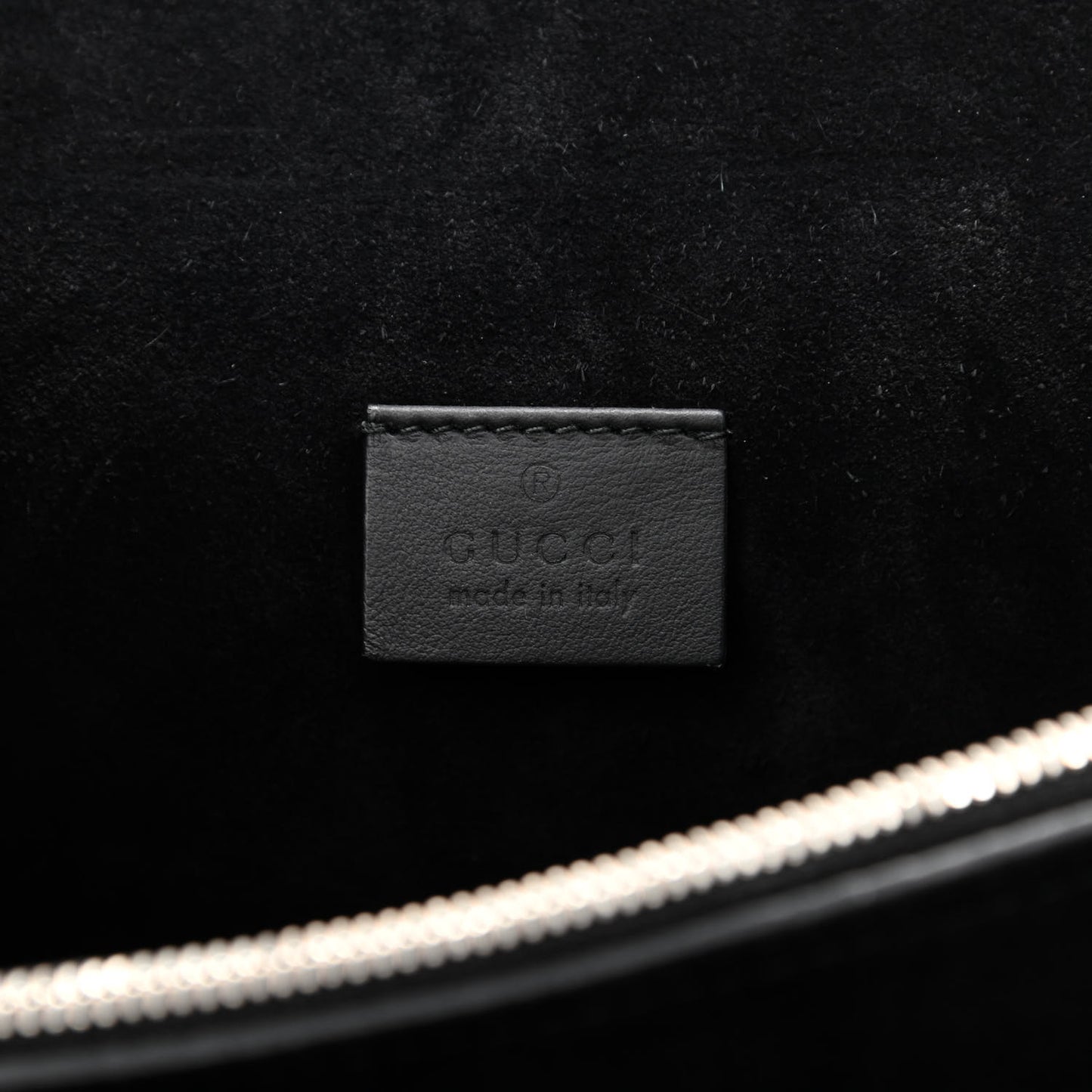 GG Supreme Monogram Medium Dionysus Shoulder Bag Black