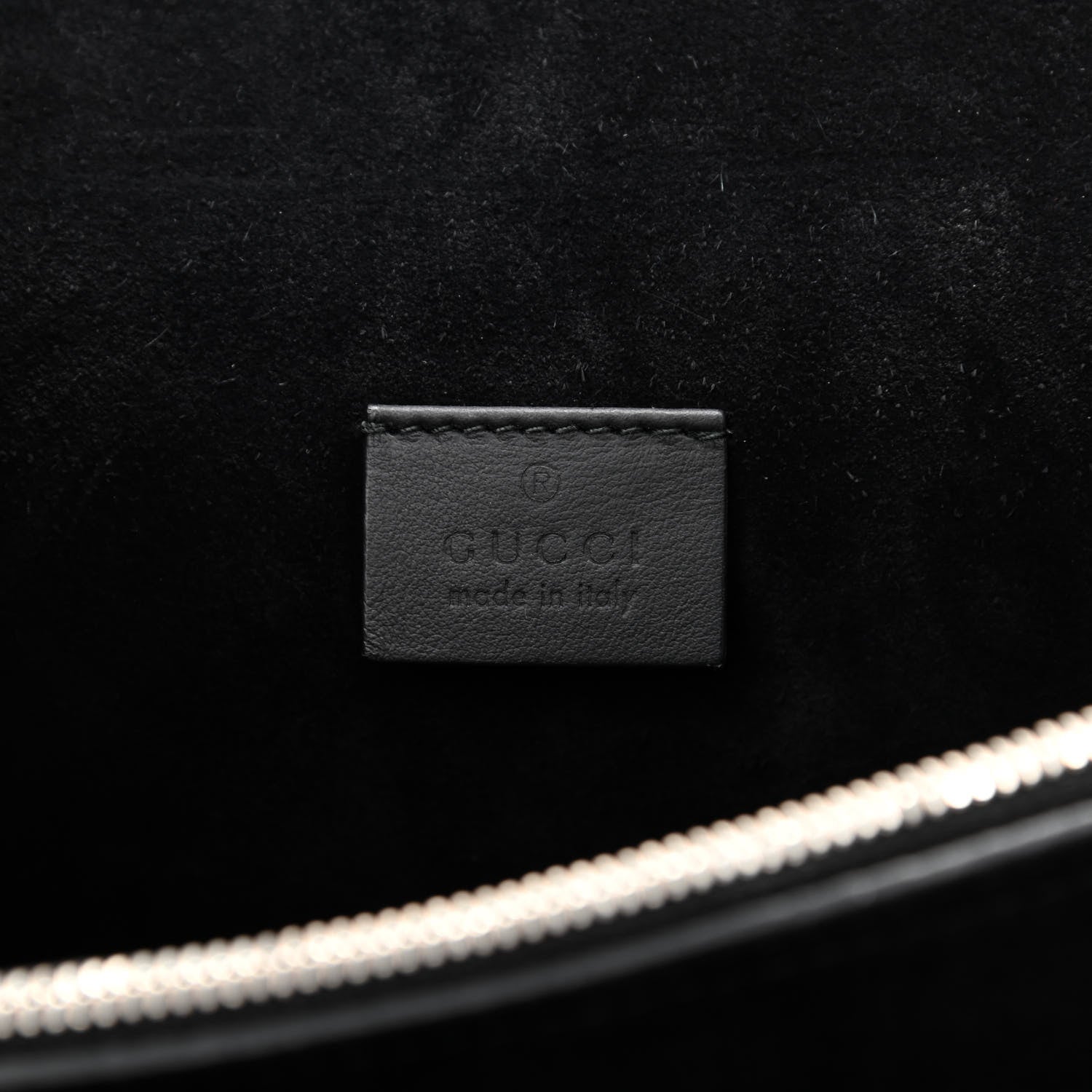 Gucci GG Supreme Monogram Medium Dionysus Shoulder Bag Black 6 of 8