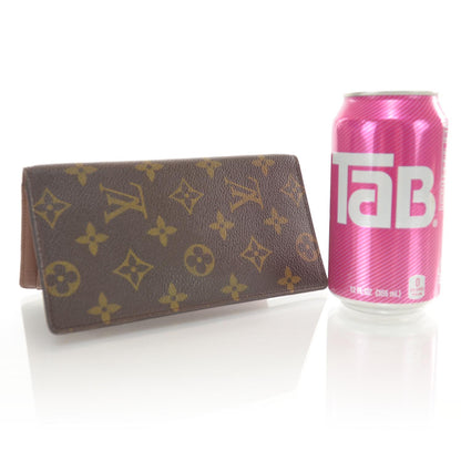 Louis Vuitton Monogram Porte Valeurs Checkbook Wallet 2 of 7