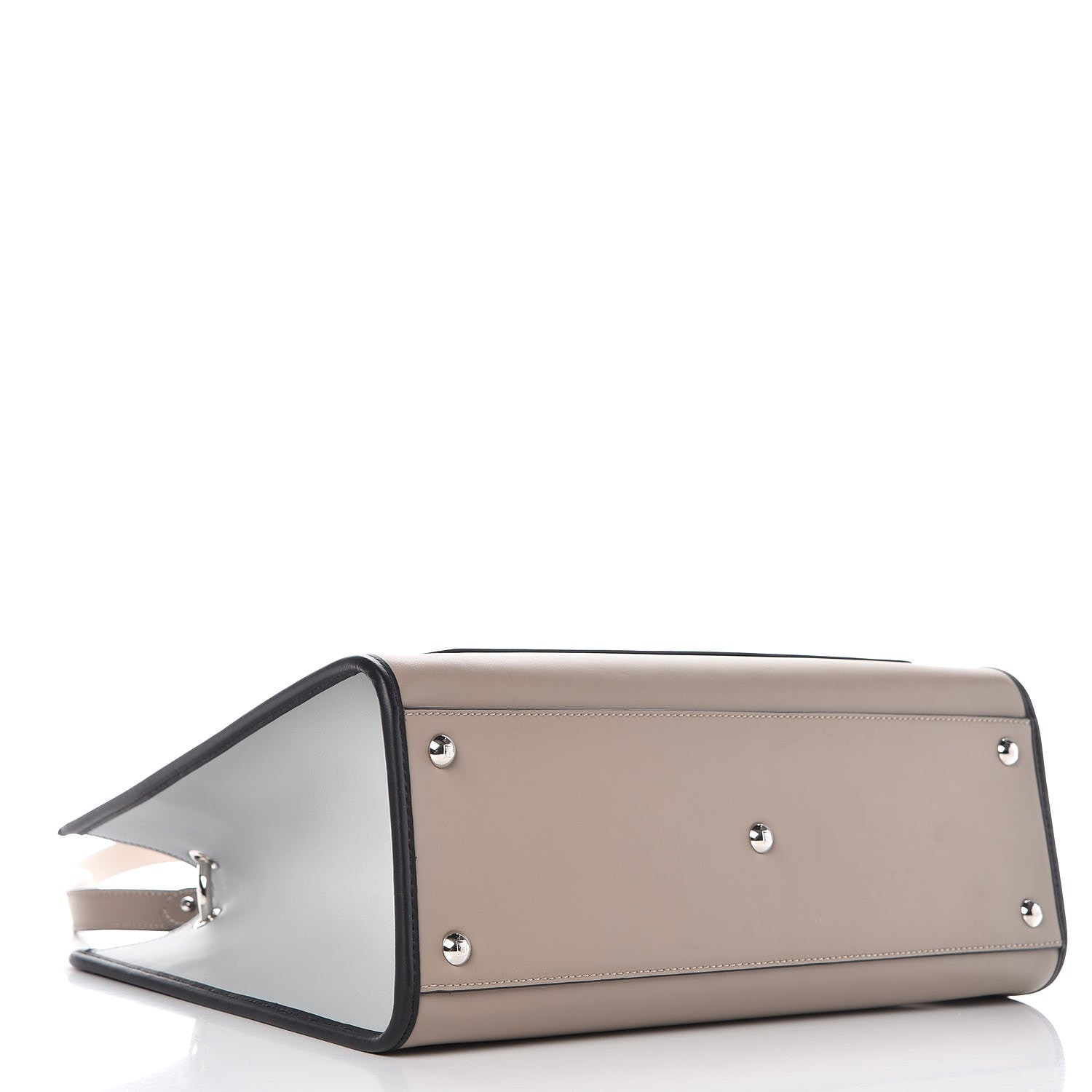 Fendi Vitello Century F is Fendi Regular Runaway Satchel Tortora Burro Multicolor 4 of 8