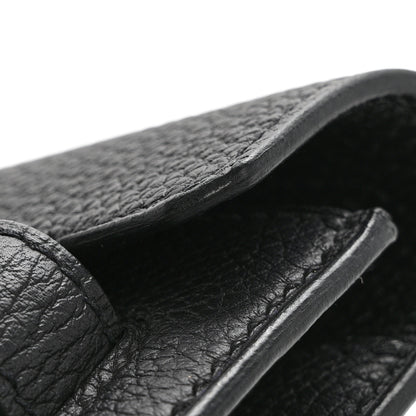 Hermes Togo Kelly Depeches 25 Pouch Black 7 of 9