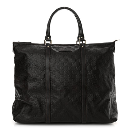 Gucci Guccissima Medium Joy Tote Bag Dark Brown 1 of 12