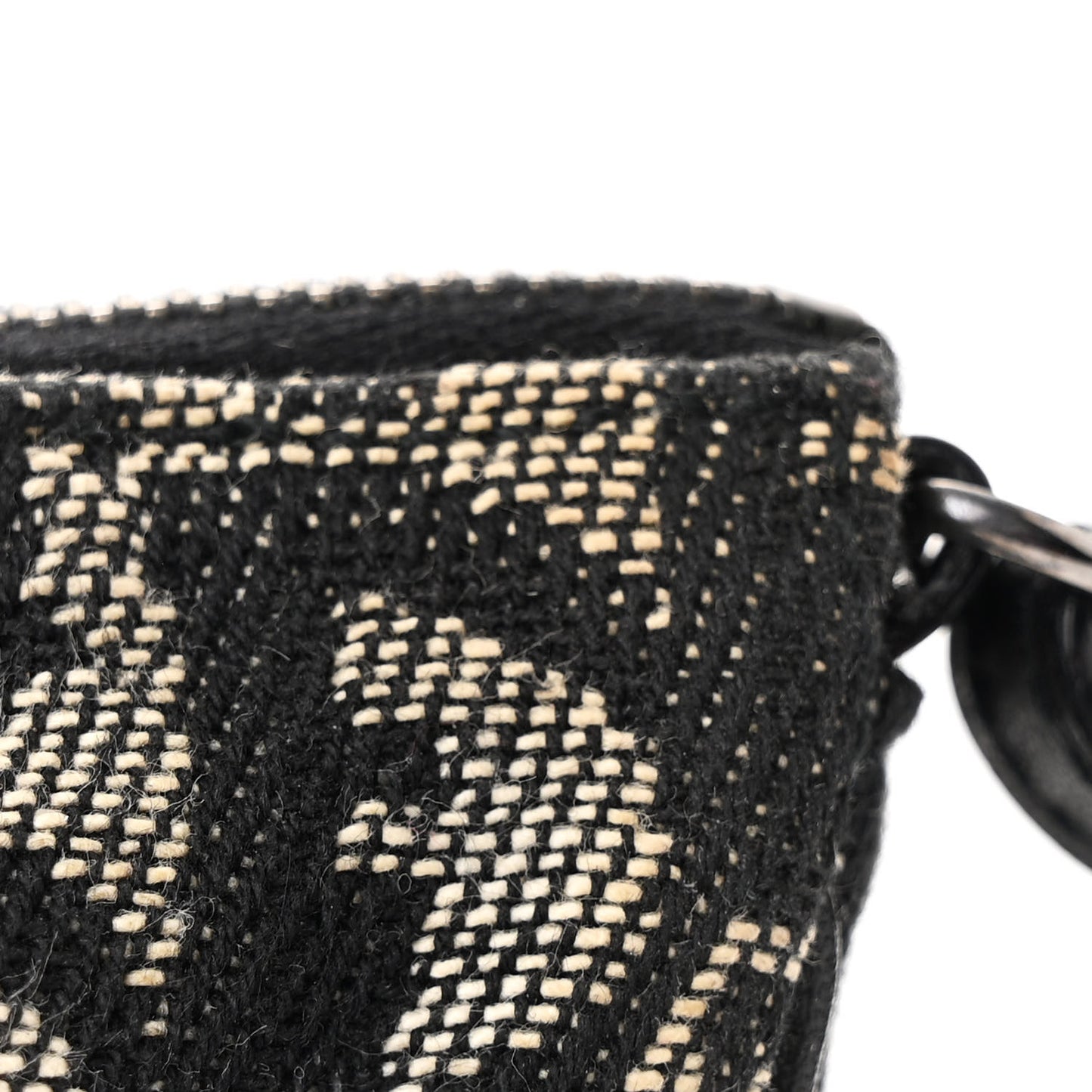 Monogram Mini Saddle Pochette Black