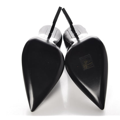 Saint Laurent Patent Opyum 110 Pumps 37.5 Black 5 of 11