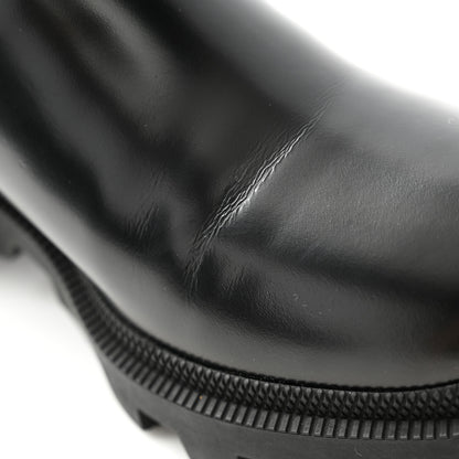 Gucci Calfskin Crystal GG Trip Chelsea Ankle Boots 39.5 Black 9 of 11