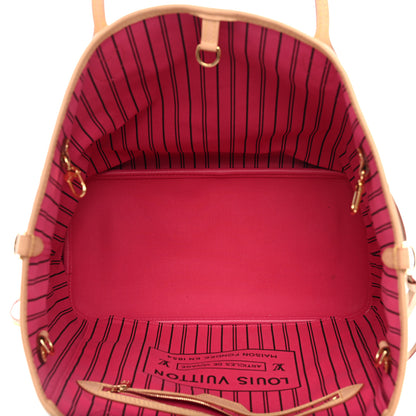 Louis Vuitton Monogram Inside Out Neverfull Bandouliere MM Rose Pondichery 5 of 10