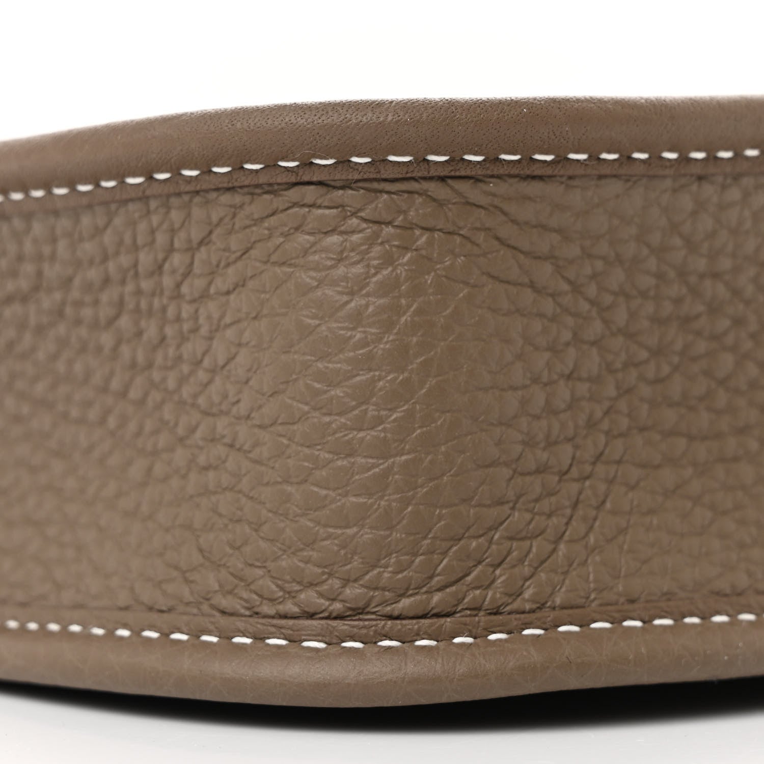 Hermes Taurillon Clemence Amazone Evelyne TPM Etoupe Bleu Indigo 9 of 11
