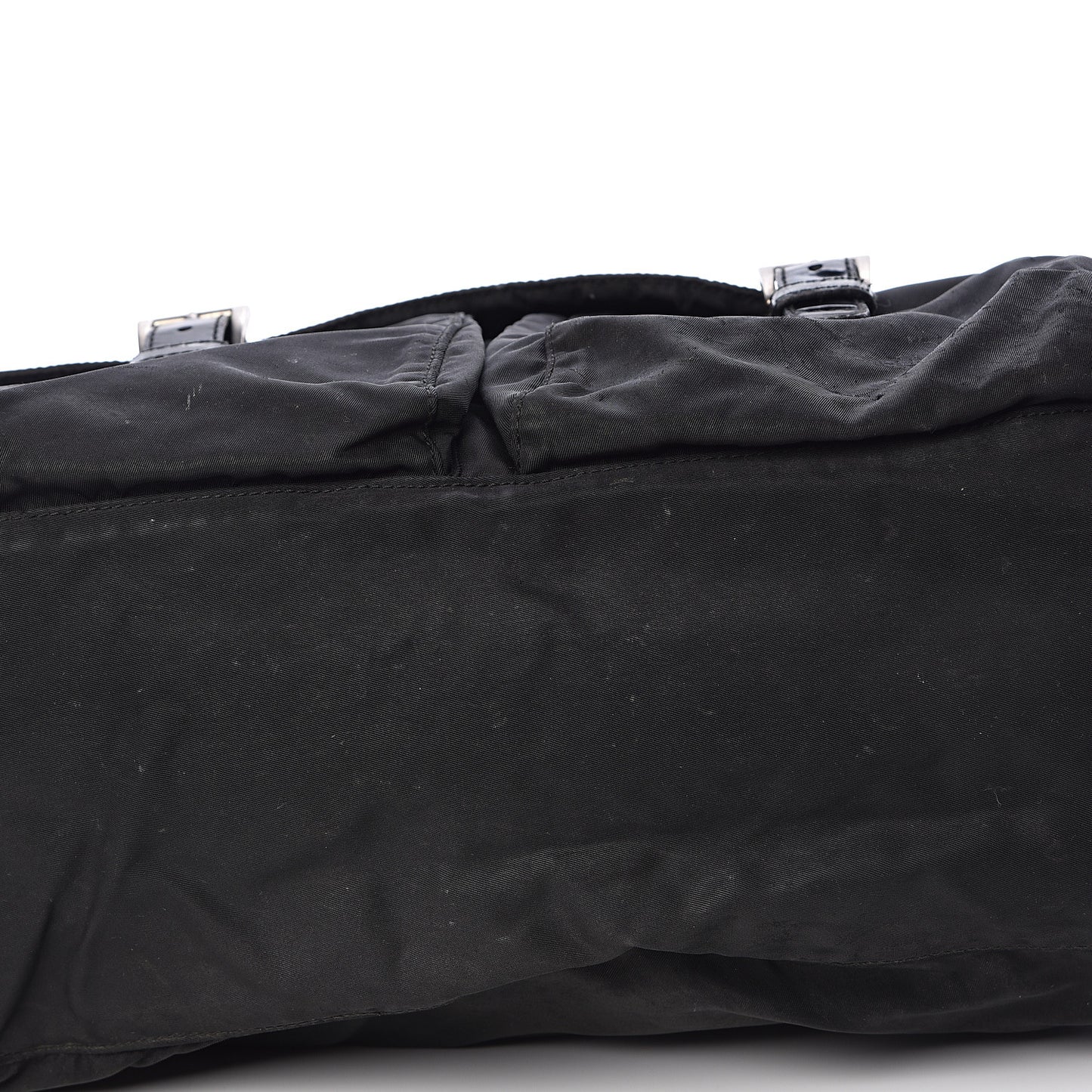 Tessuto Nylon Messenger Bag Black