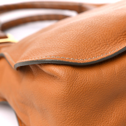 Chloe Calfskin Medium Marcie Satchel Tan 10 of 14