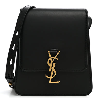 Saint Laurent Smooth Calfskin North South Kaia Satchel Black 1 of 10