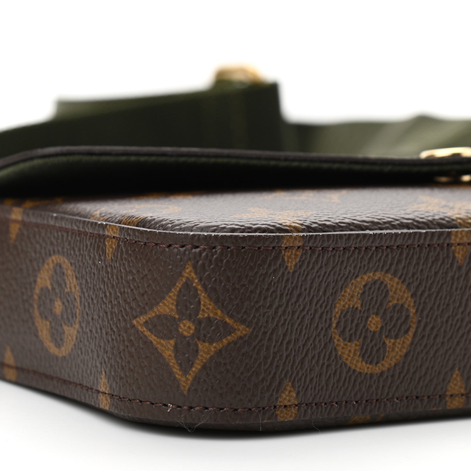 Louis Vuitton Monogram Felicie Strap & Go Kaki 8 of 9