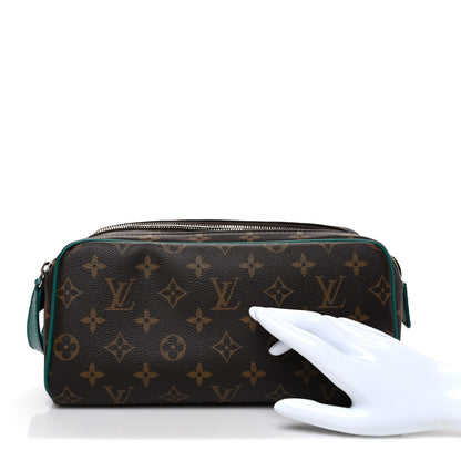 Louis Vuitton Monogram Dopp Kit Toilet Pouch Green 2 of 6