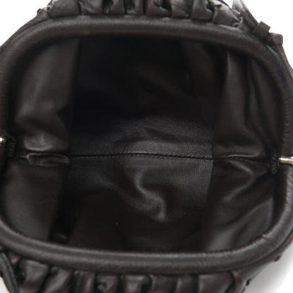 Bottega Veneta Ostrich The Mini Pouch Fondente 5 of 13