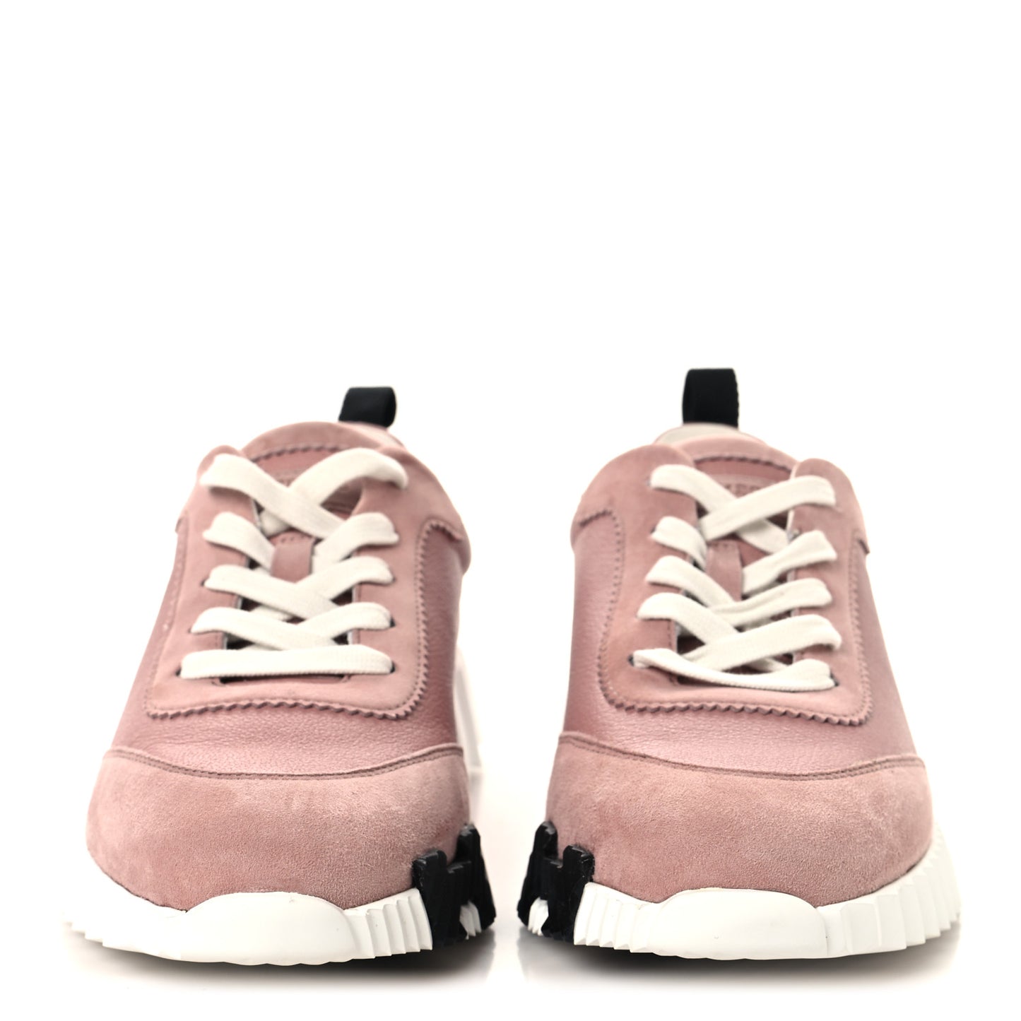 Sport Goatskin Suede Goatskin Bouncing Sneakers 38 Rose Aquarelle