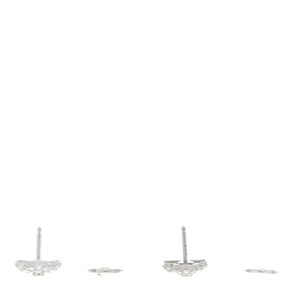 Tiffany Platinum Diamond Petal Earrings 3 of 5