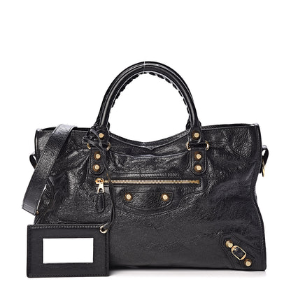 Balenciaga Agneau Giant 12 Gold Hardware City Black 1 of 9