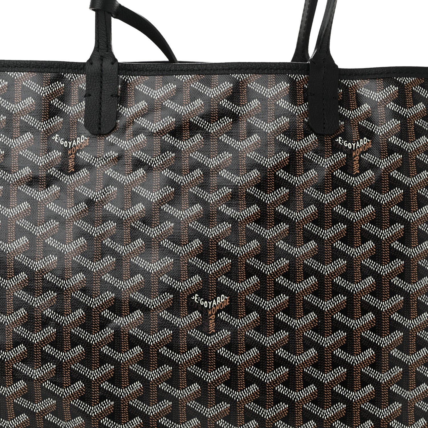 Goyard Goyardine Saint Louis PM Black 8 of 10