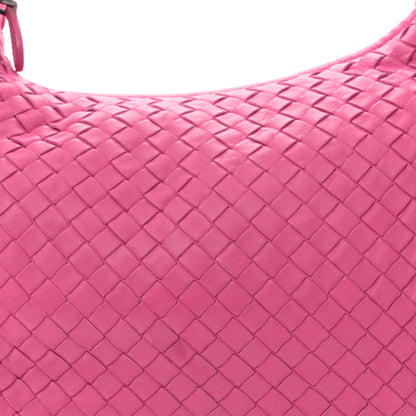 Bottega Veneta Nappa Intrecciato Small Veneta Hobo Fuchsia 8 of 13