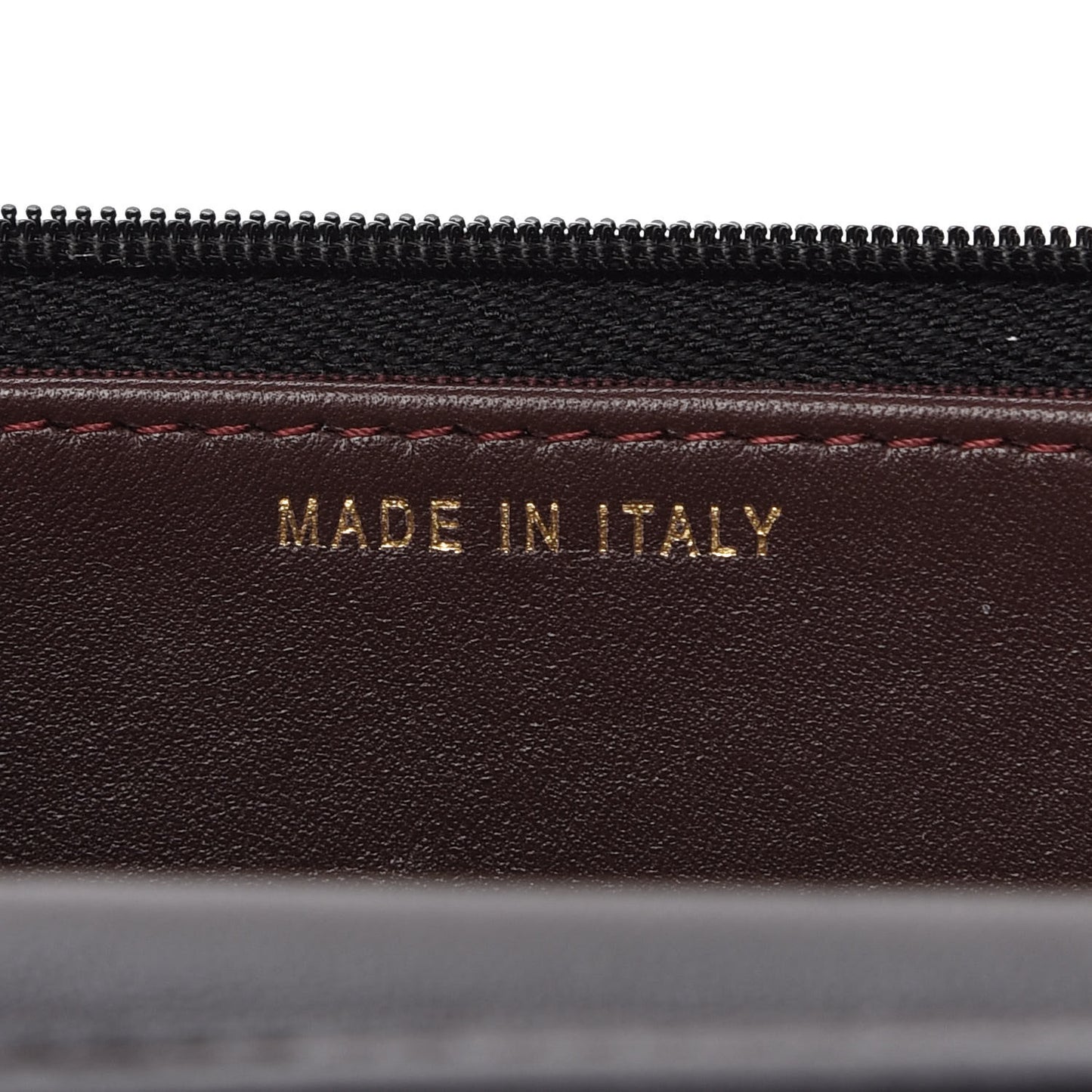 Lambskin Quilted Wallet On Chain WOC Black