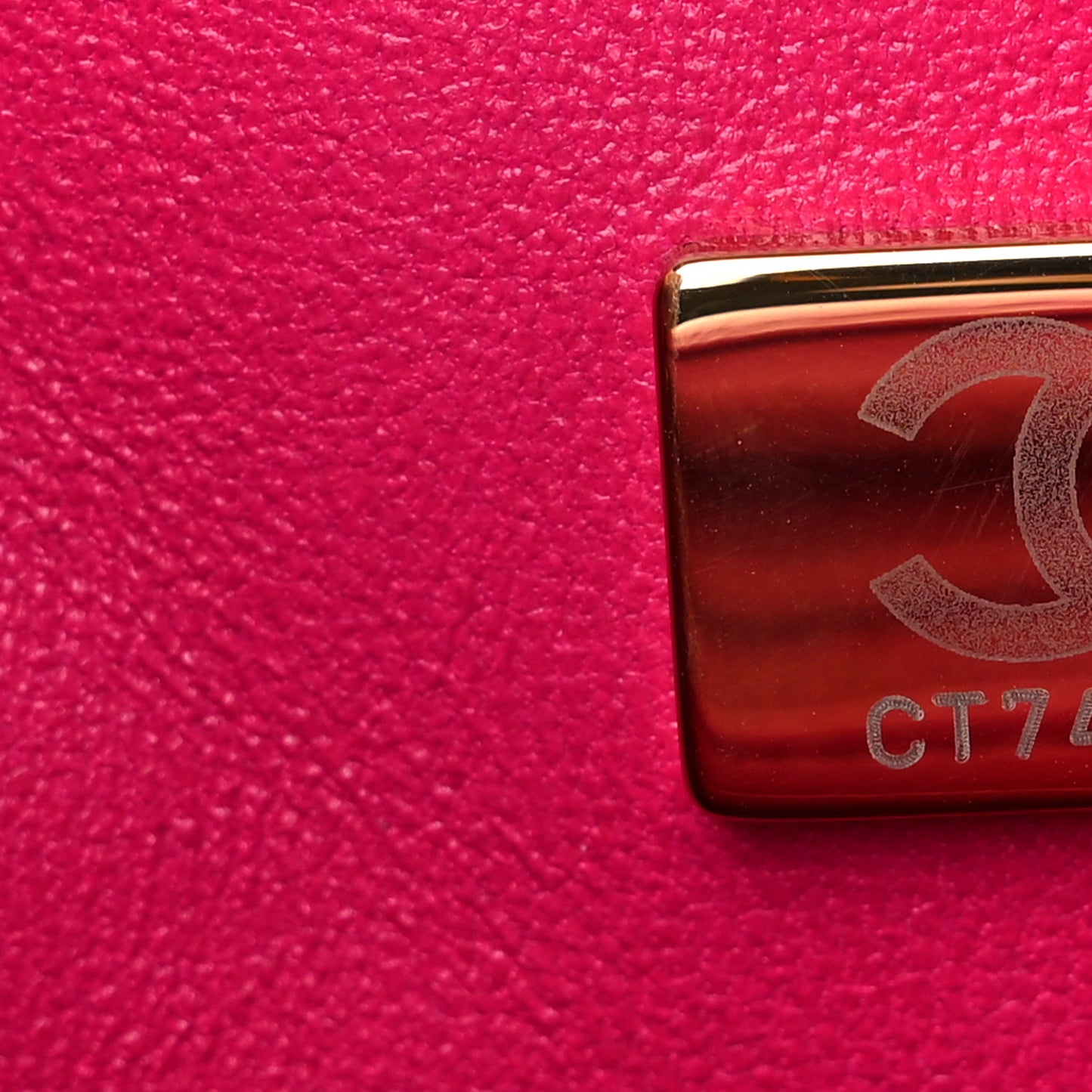Aged Calfskin Quilted 2.55 Reissue Mini Flap Fuchsia