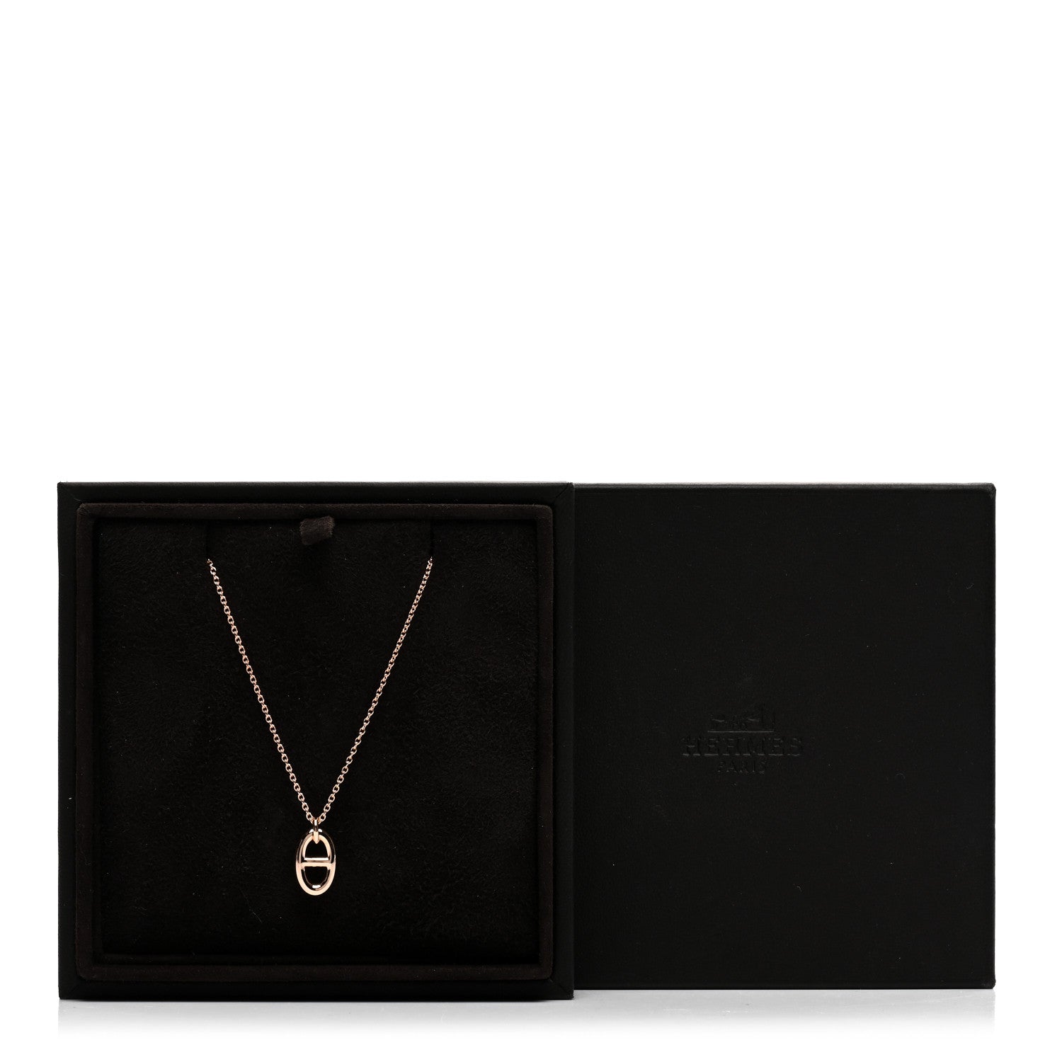 Hermes 18K Rose Gold PM Farandole Pendant Necklace 6 of 6
