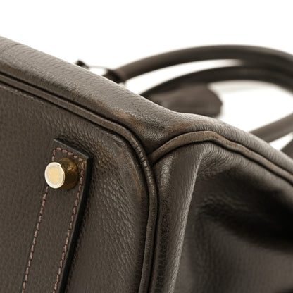 Hermes Fjord Birkin 35 Chocolate 12 of 19