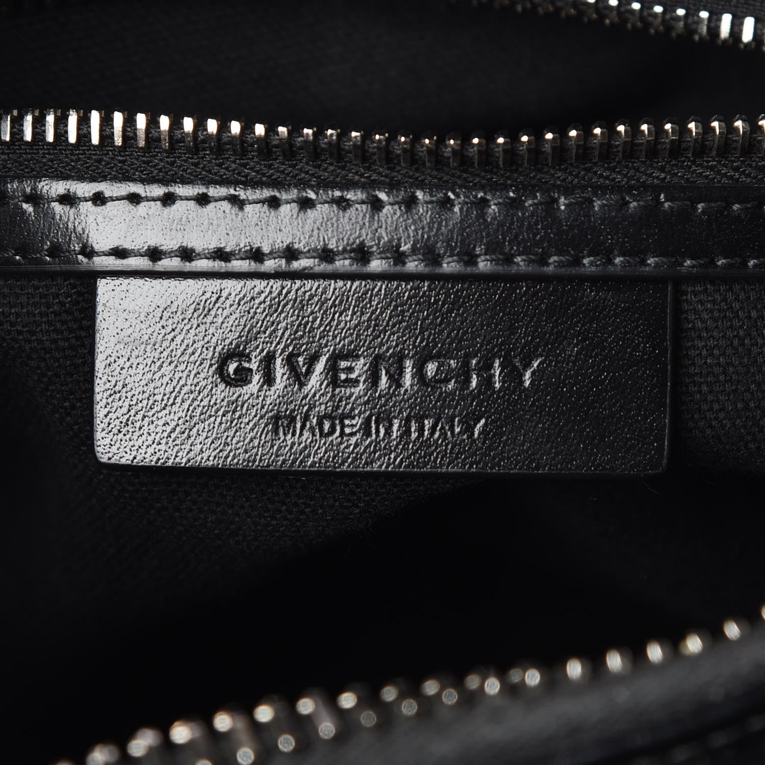 Givenchy Shiny Lord Calfskin Mini Antigona Black 8 of 11
