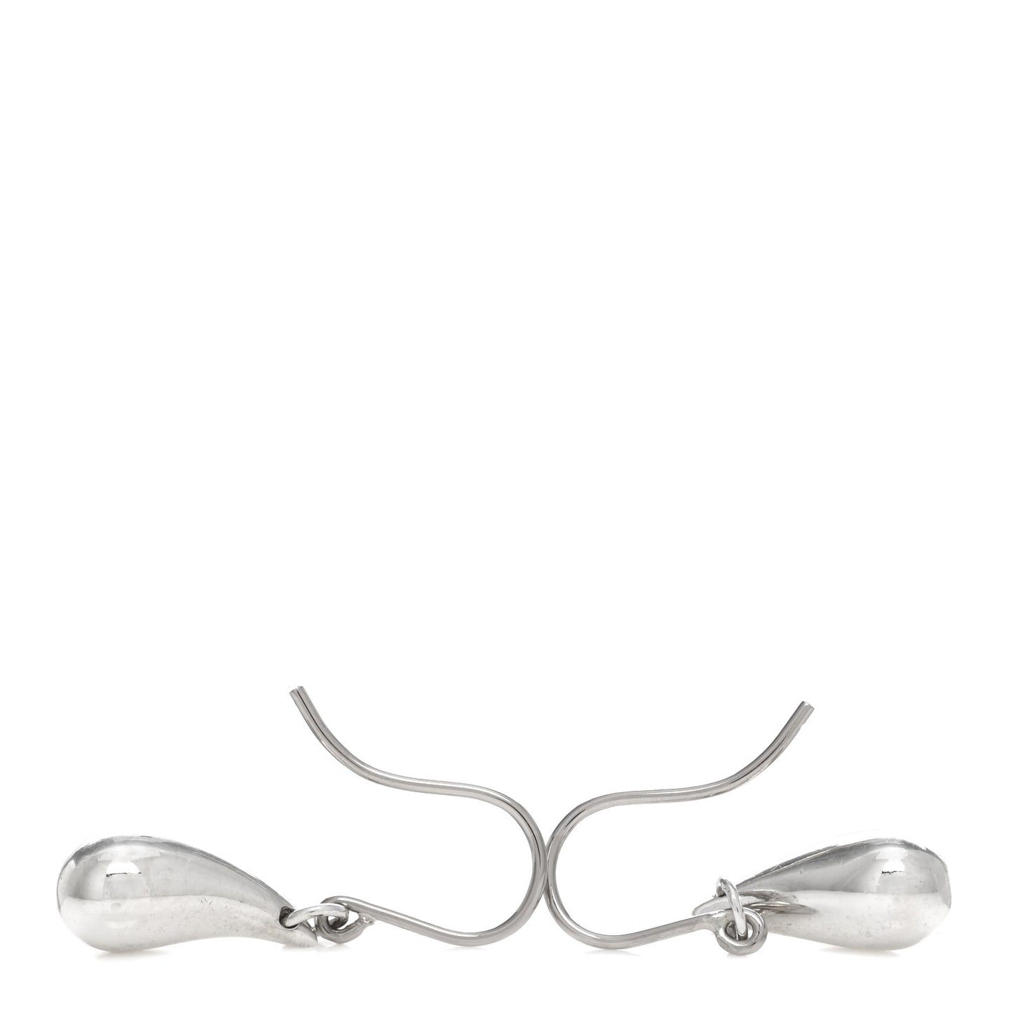 Sterling Silver Elsa Peretti Teardrop Earrings