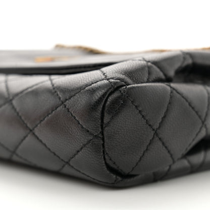 Saint Laurent Lambskin Quilted Monogram Mini Nolita Black 10 of 11
