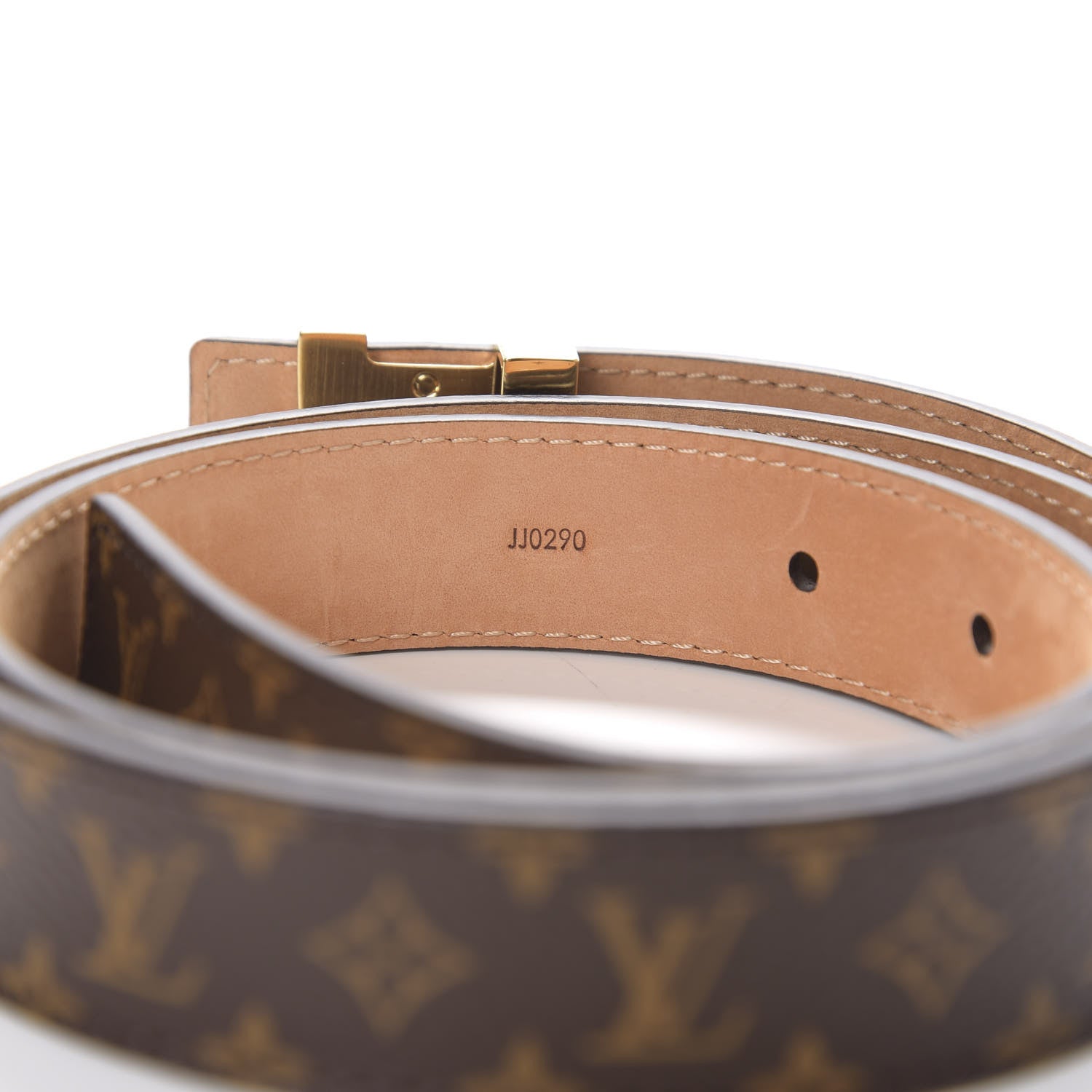 Louis Vuitton Monogram 40mm LV Initiales Belt 80 32 3 of 7