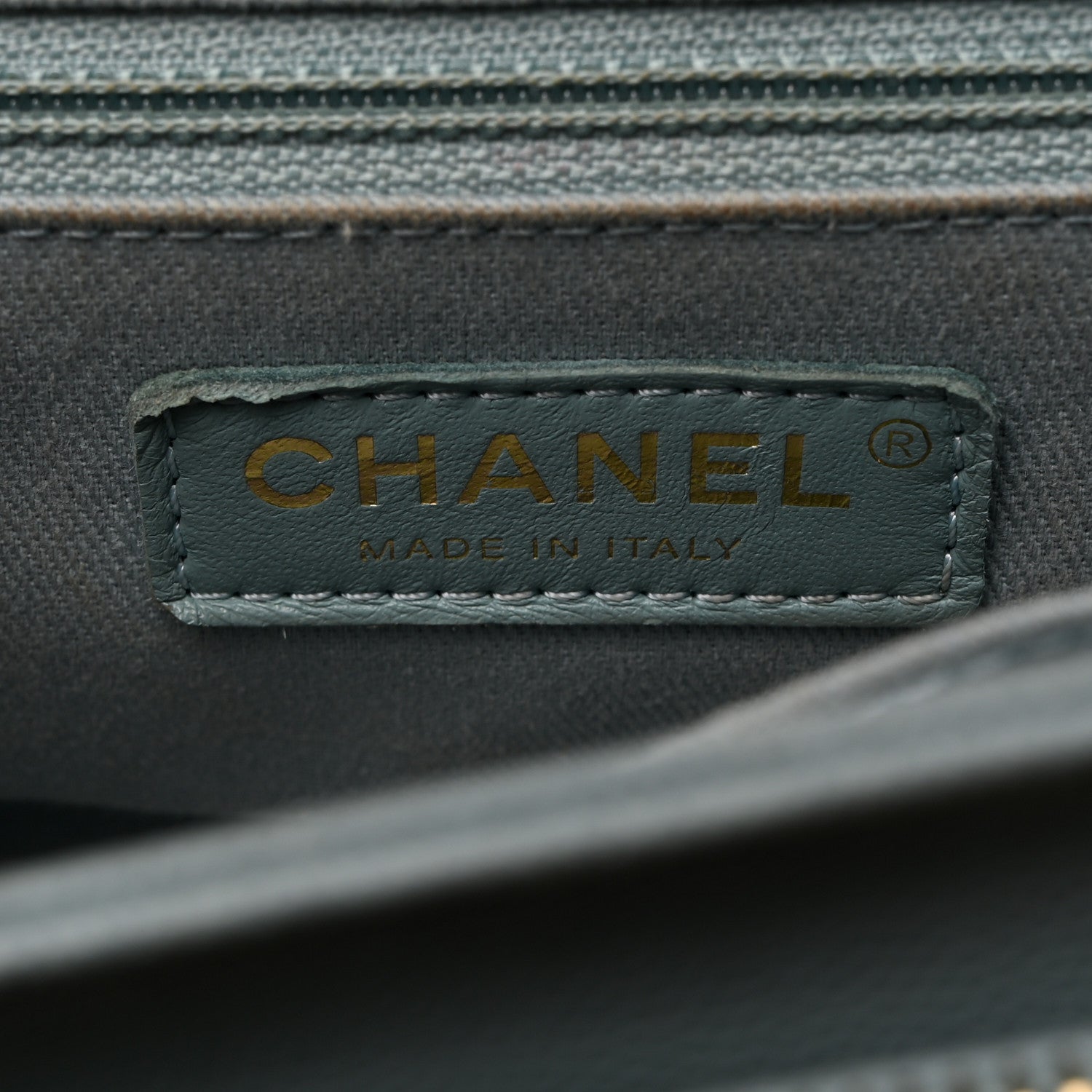 Chanel Caviar Quilted Small Business Affinity Flap Light Blue 7 of 13